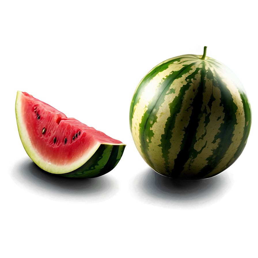 Watermelon Slice Cutout Png 06132024 PNG