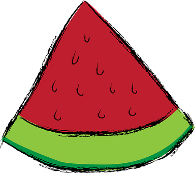 Watermelon_ Slice_ Illustration PNG