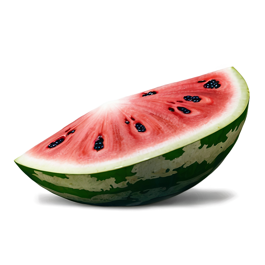 Watermelon Slice Side View Png 06132024 PNG