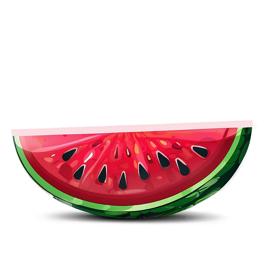 Watermelon Slice Vector Png 85 PNG