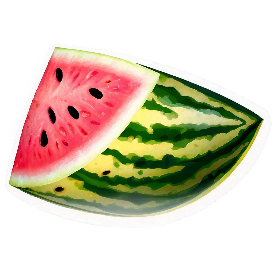 Watermelon Slice With Juice Png 06132024 PNG