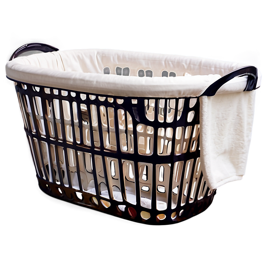 Waterproof Lining Laundry Basket Png 06132024 PNG