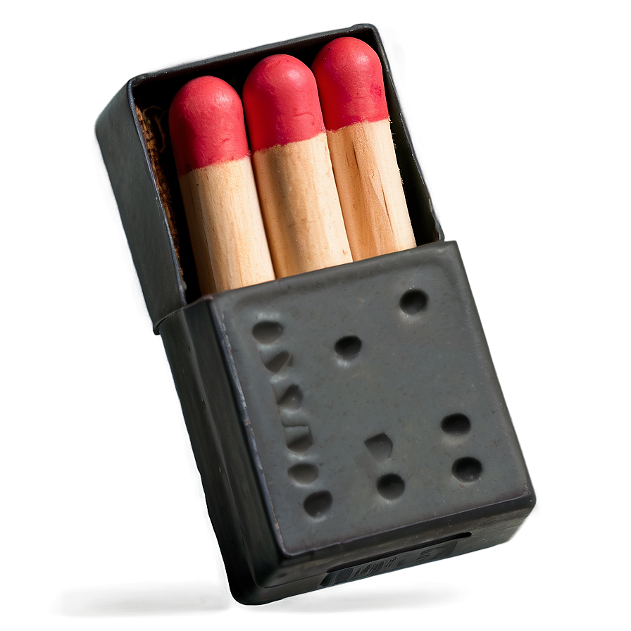 Waterproof Matchbox Png 06202024 PNG