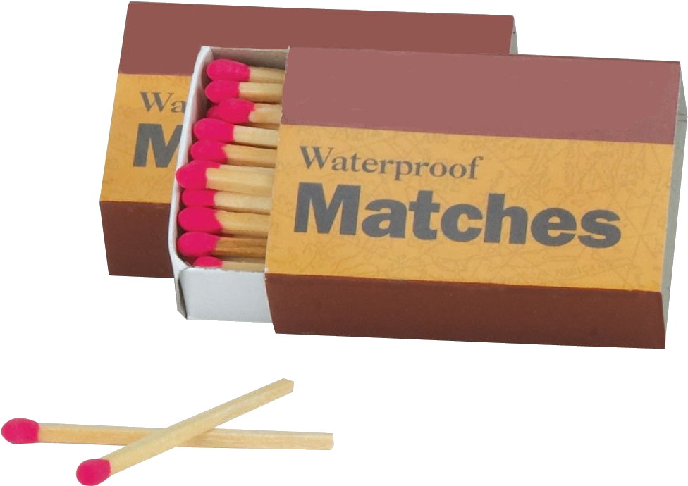 Waterproof Matches Packand Loose PNG