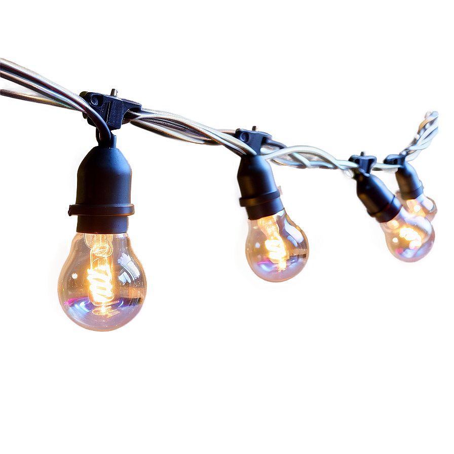 Waterproof String Lights Png 06212024 PNG