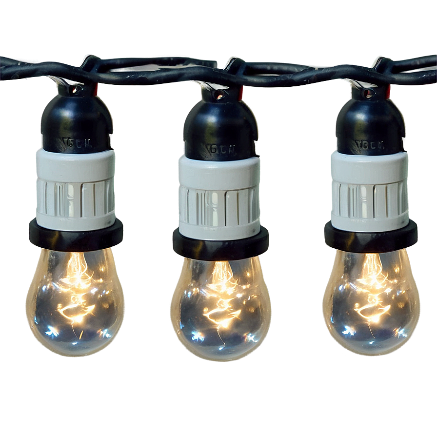 Waterproof String Lights Png Mfd87 PNG
