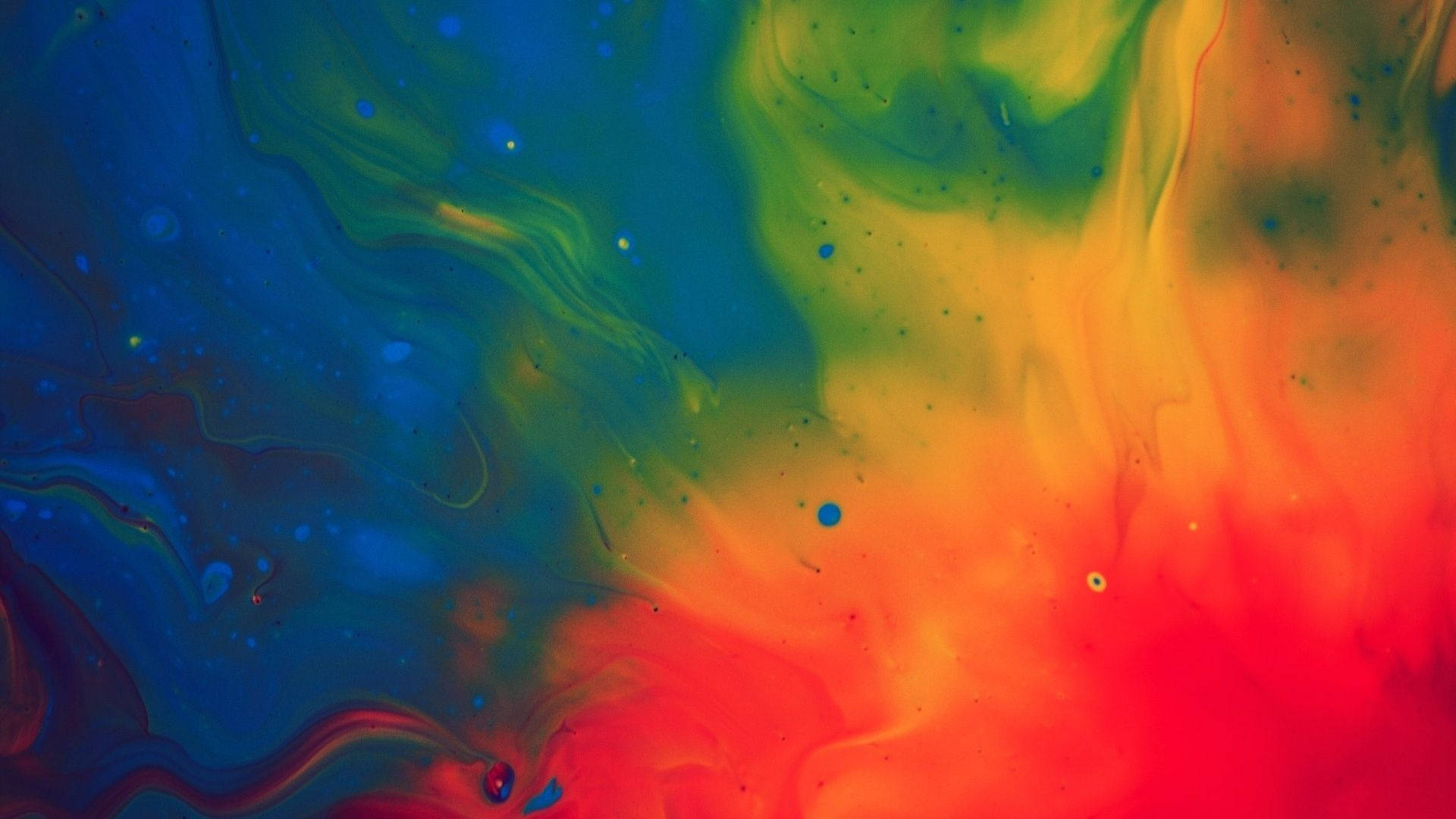 Watery Color Splash Wallpaper