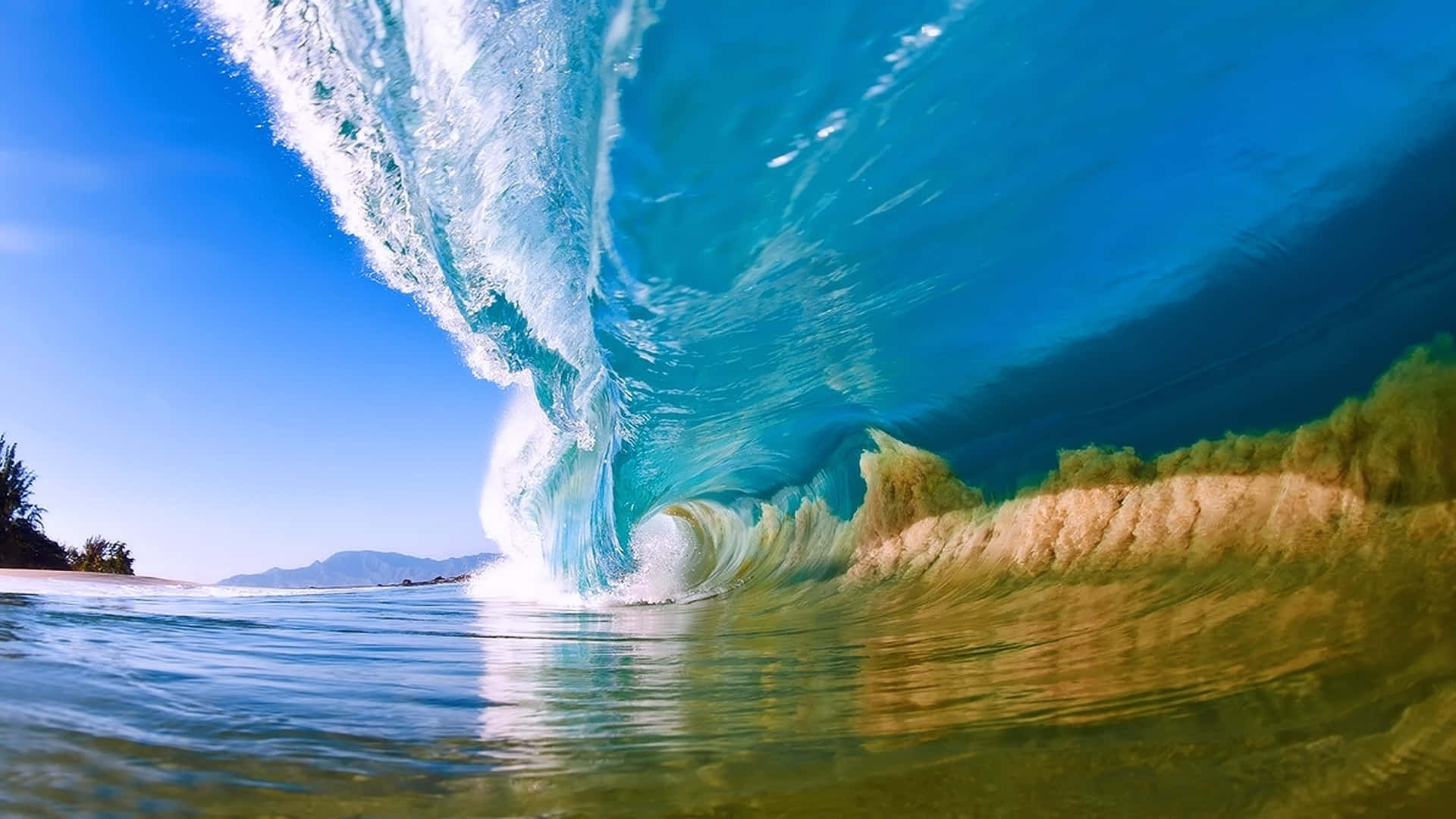 Captivating Wave Swirls