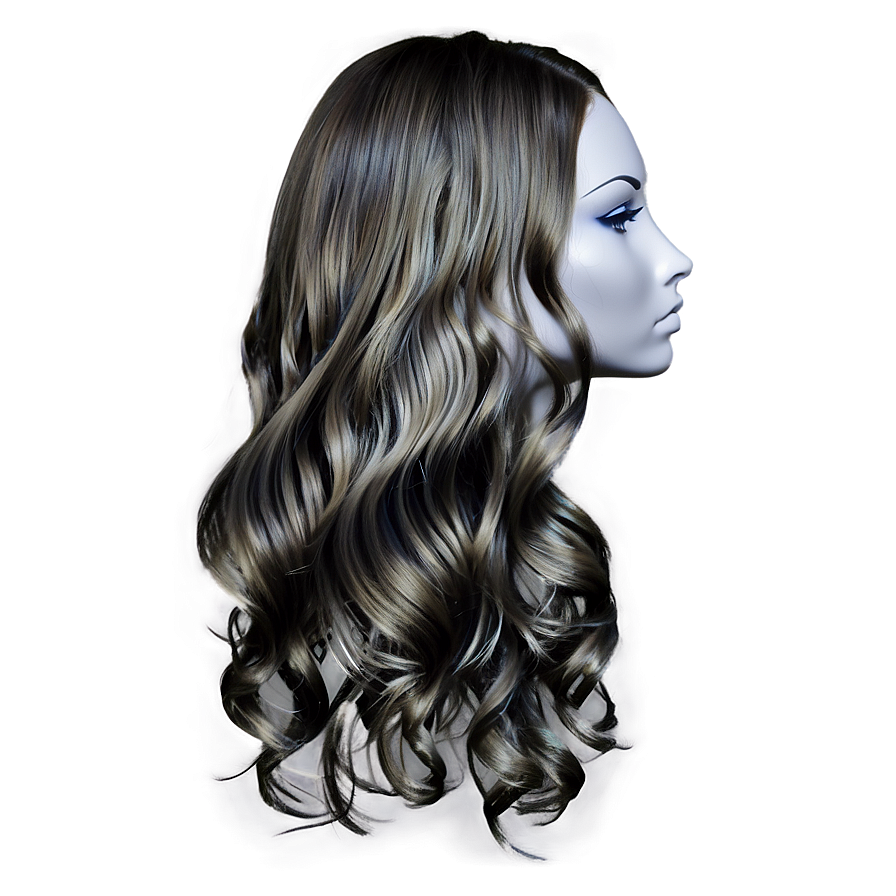 Download Waves Hair For Fine Hair Png Vxh28 | Wallpapers.com