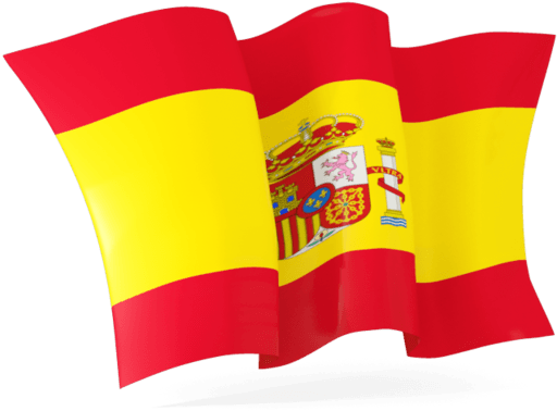 Waving Spanish Flag PNG
