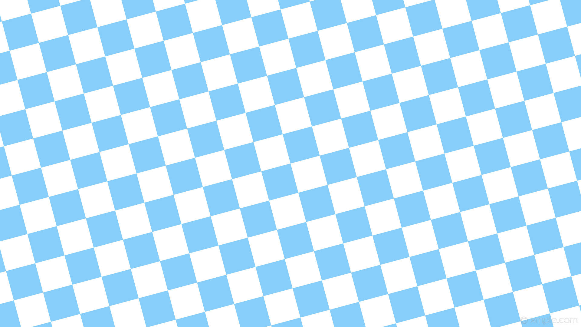 The Calm Tones of Baby Blue Checkered Pattern Wallpaper