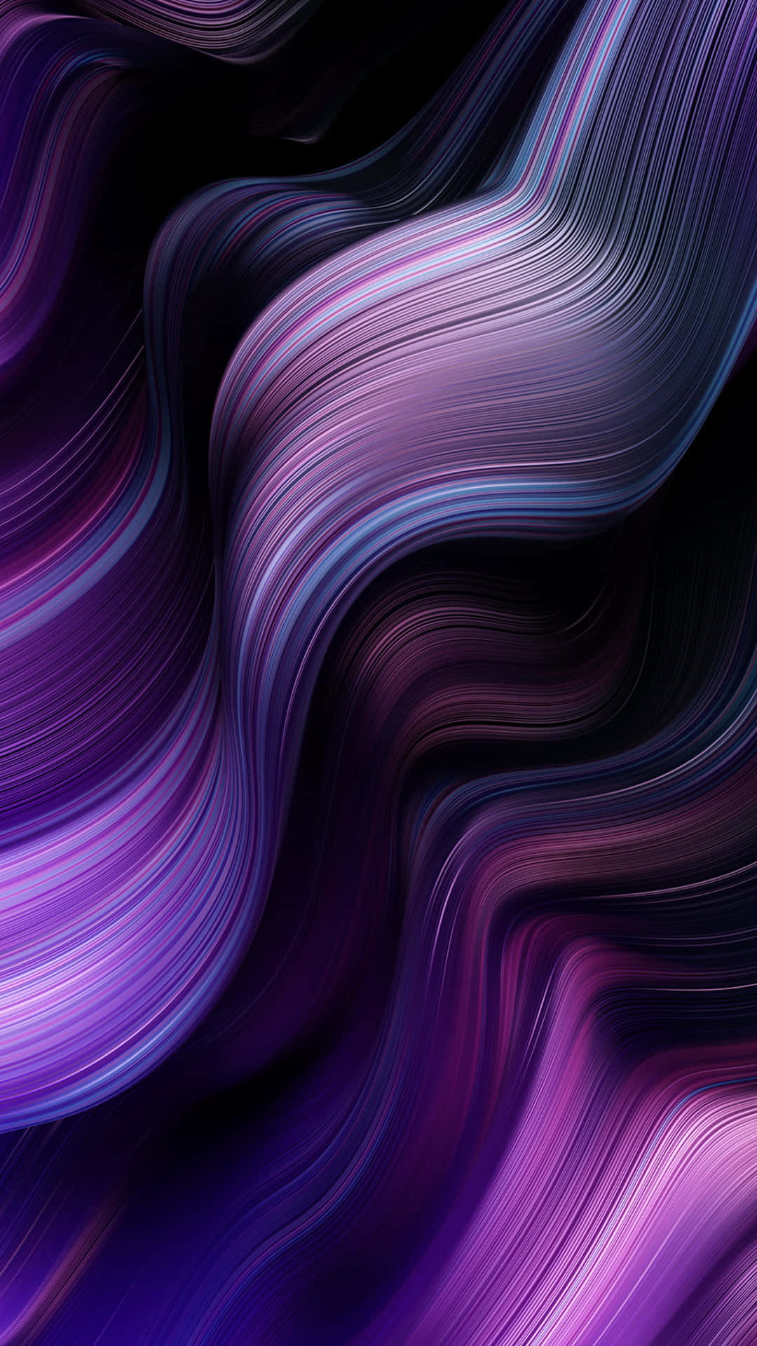 Brightly colored abstract wavy background
