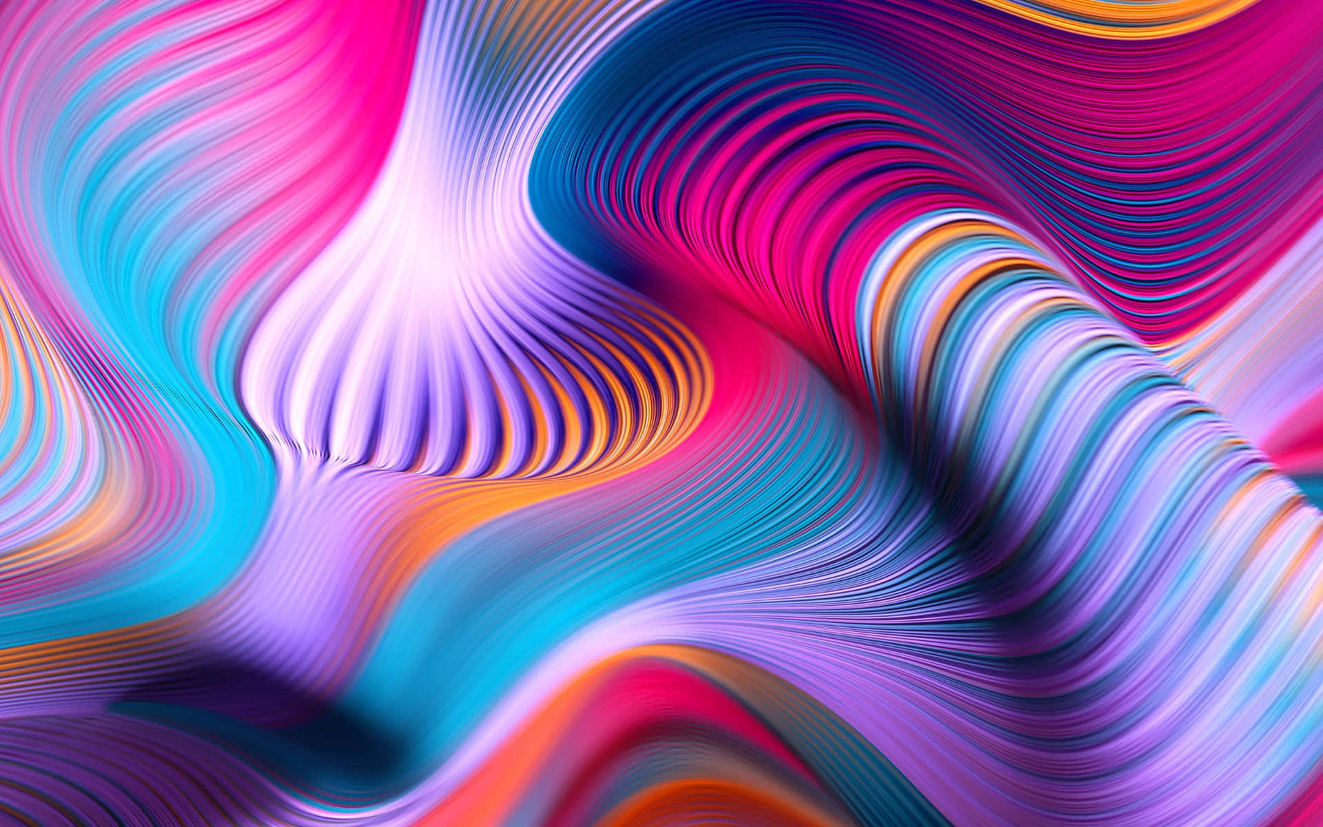 Wavy Abstract Background