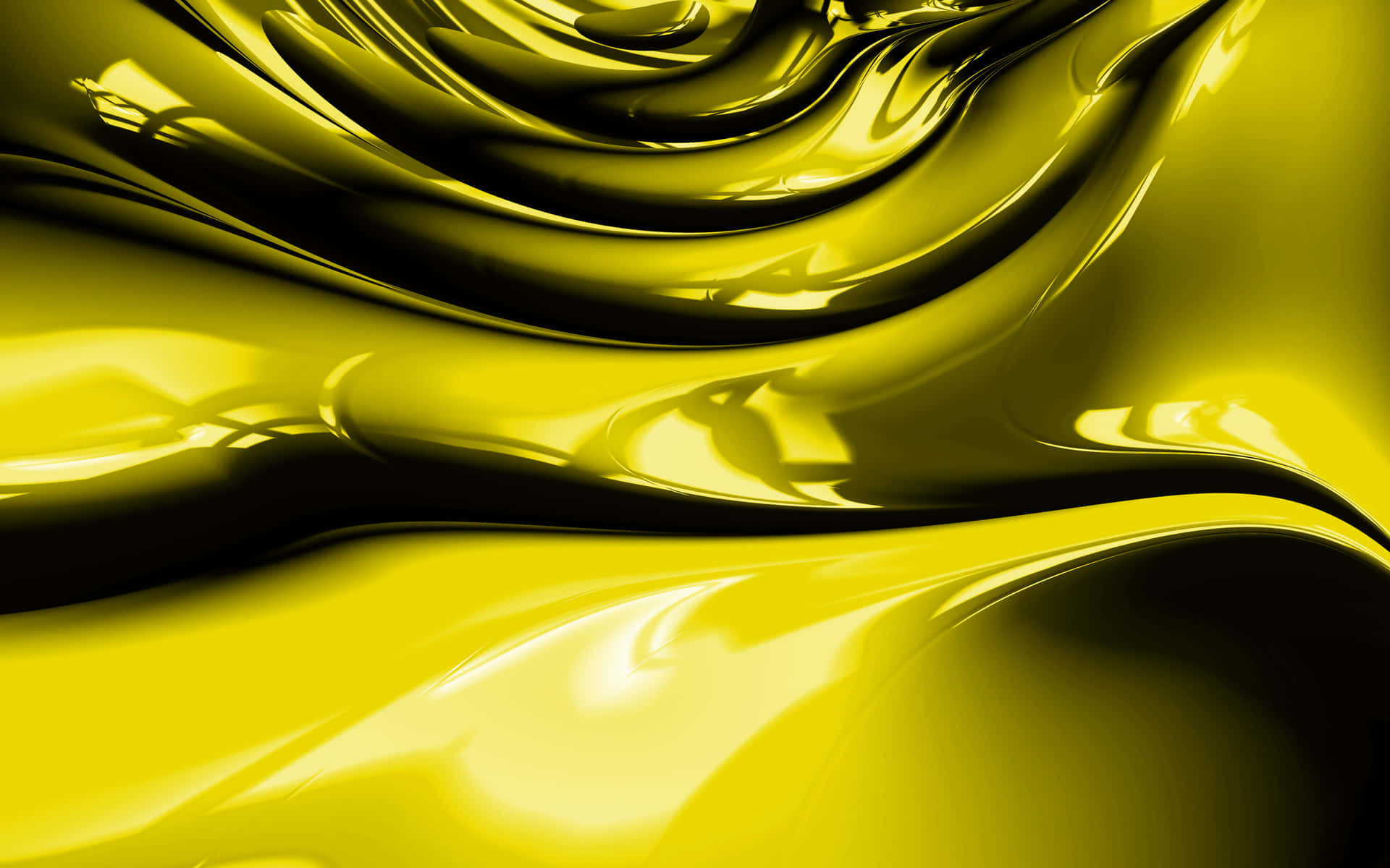 A Yellow And Black Abstract Background