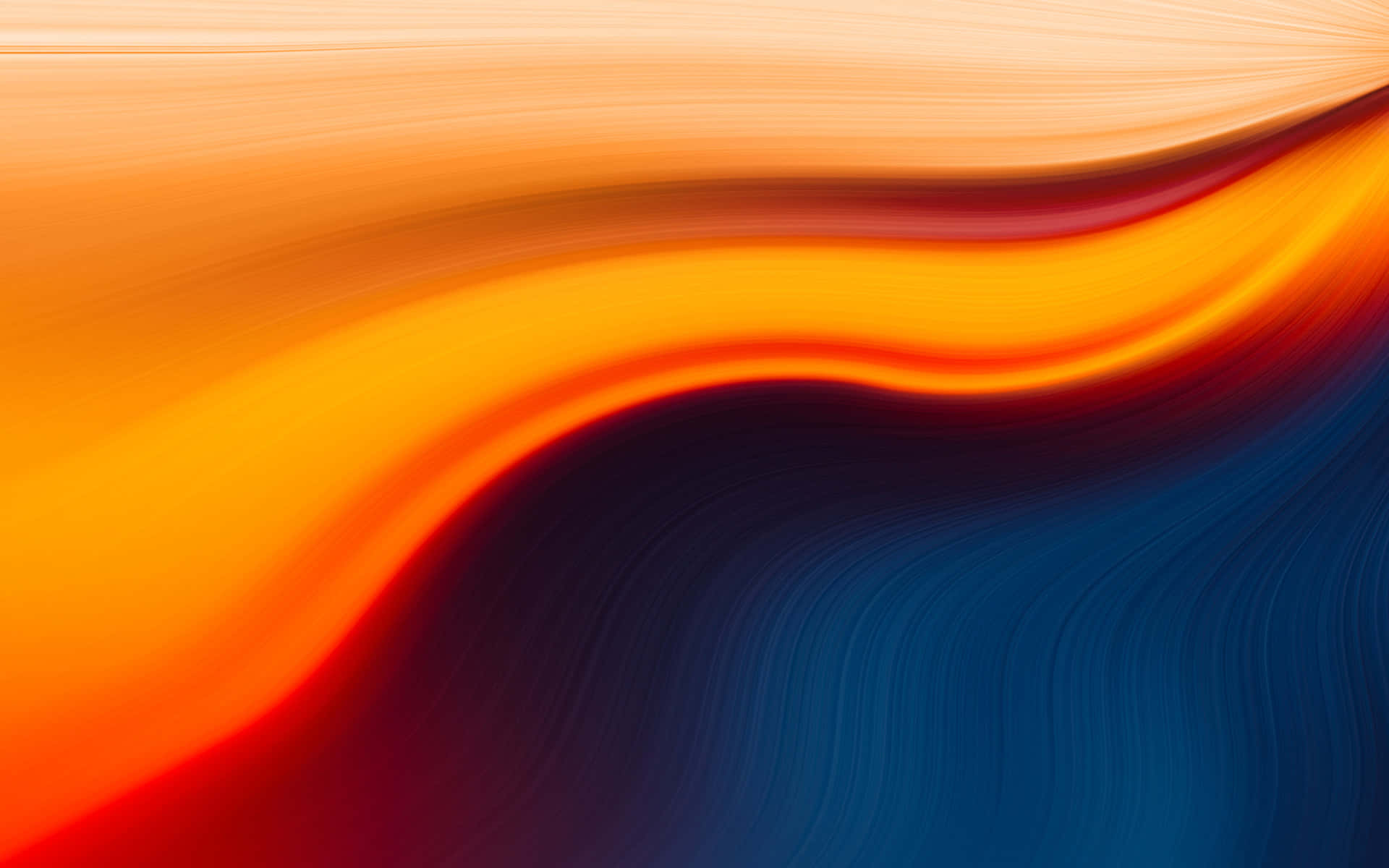 An Abstract Background With Blue And Orange Colors