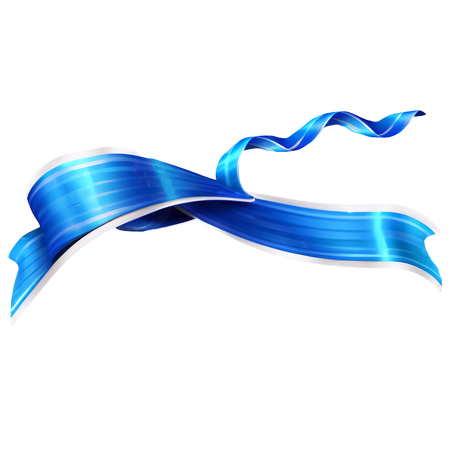 Download Wavy Blue Ribbon Png 65 | Wallpapers.com