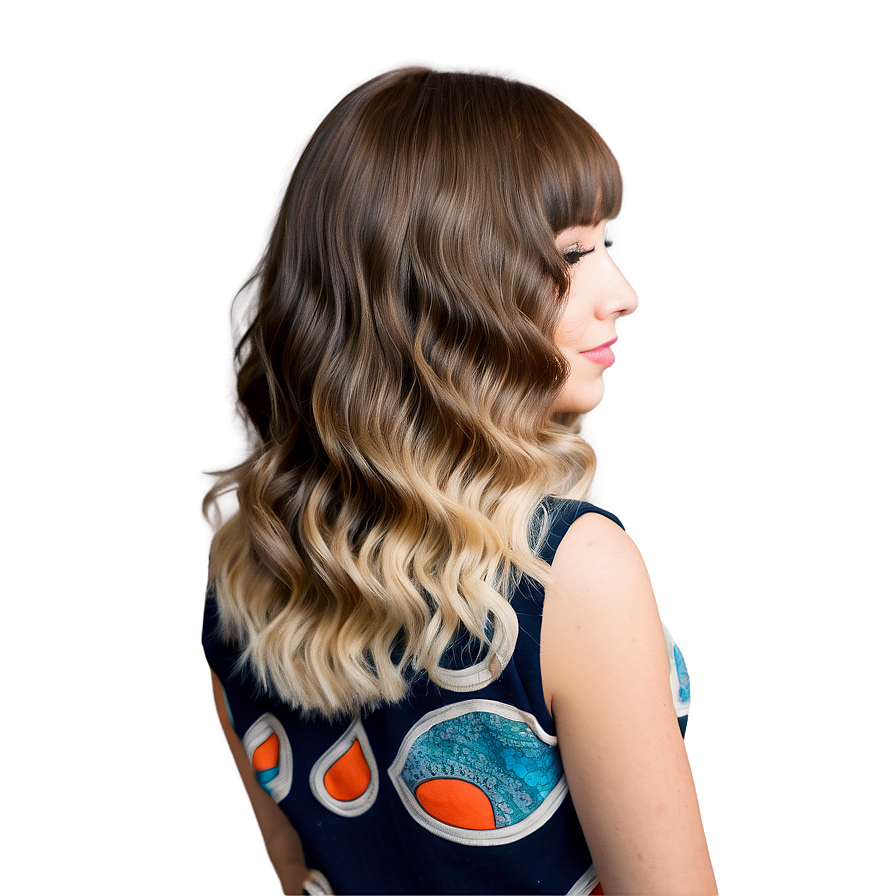 Wavy Karen Haircut Png 06212024 PNG