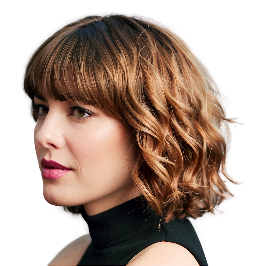 Wavy Karen Haircut Png 06212024 PNG