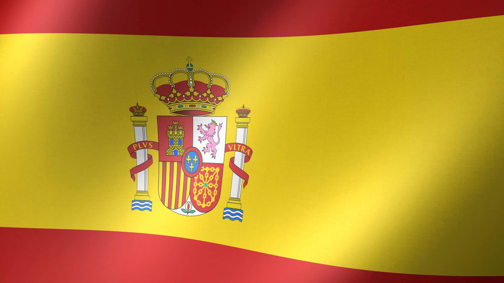 Buet rød gul spansk flag Wallpaper