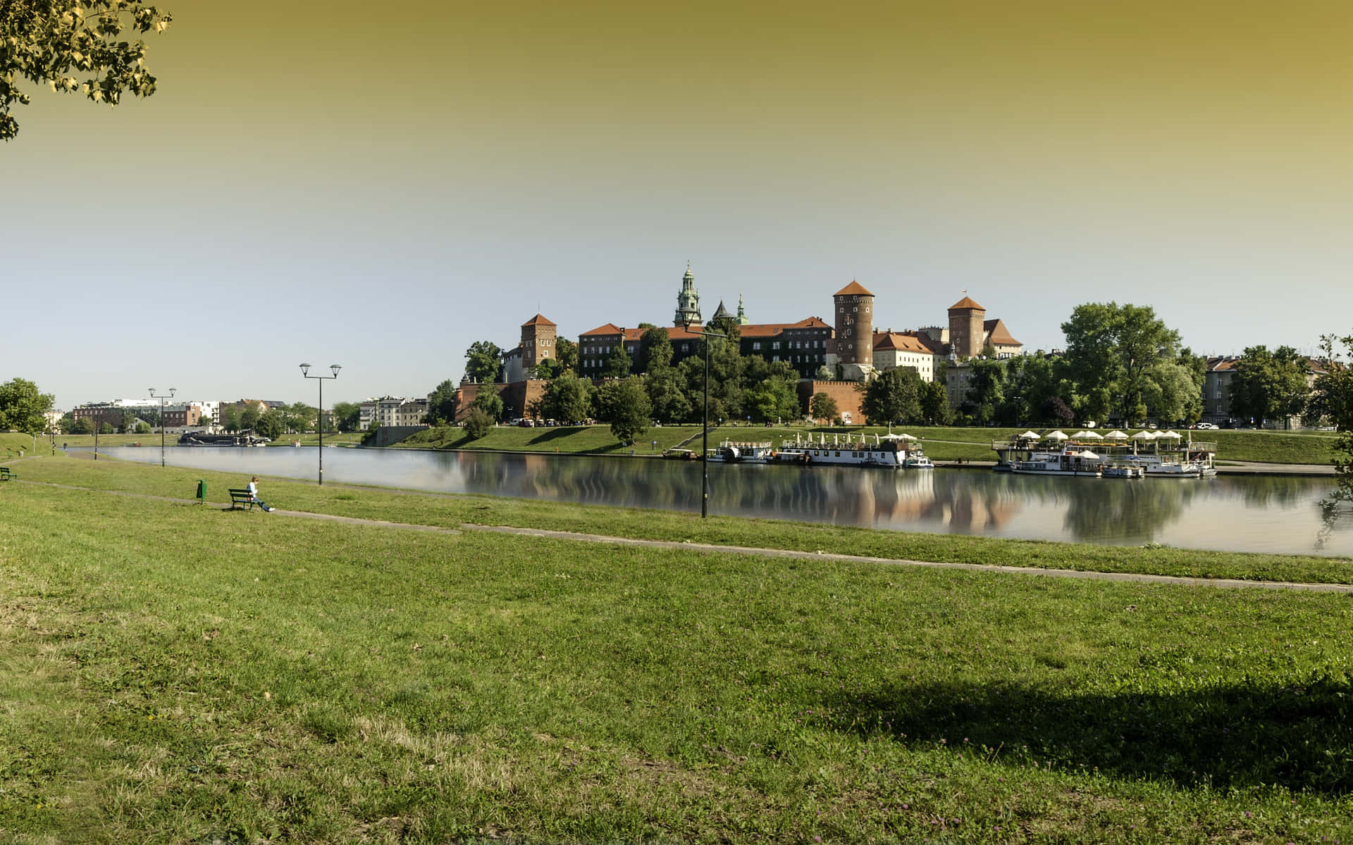 Wawel Castle Next To River Picture