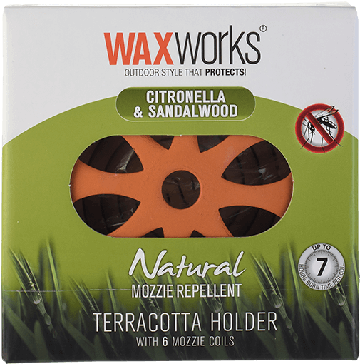 Waxworks Citronella Sandalwood Mozzie Repellent PNG