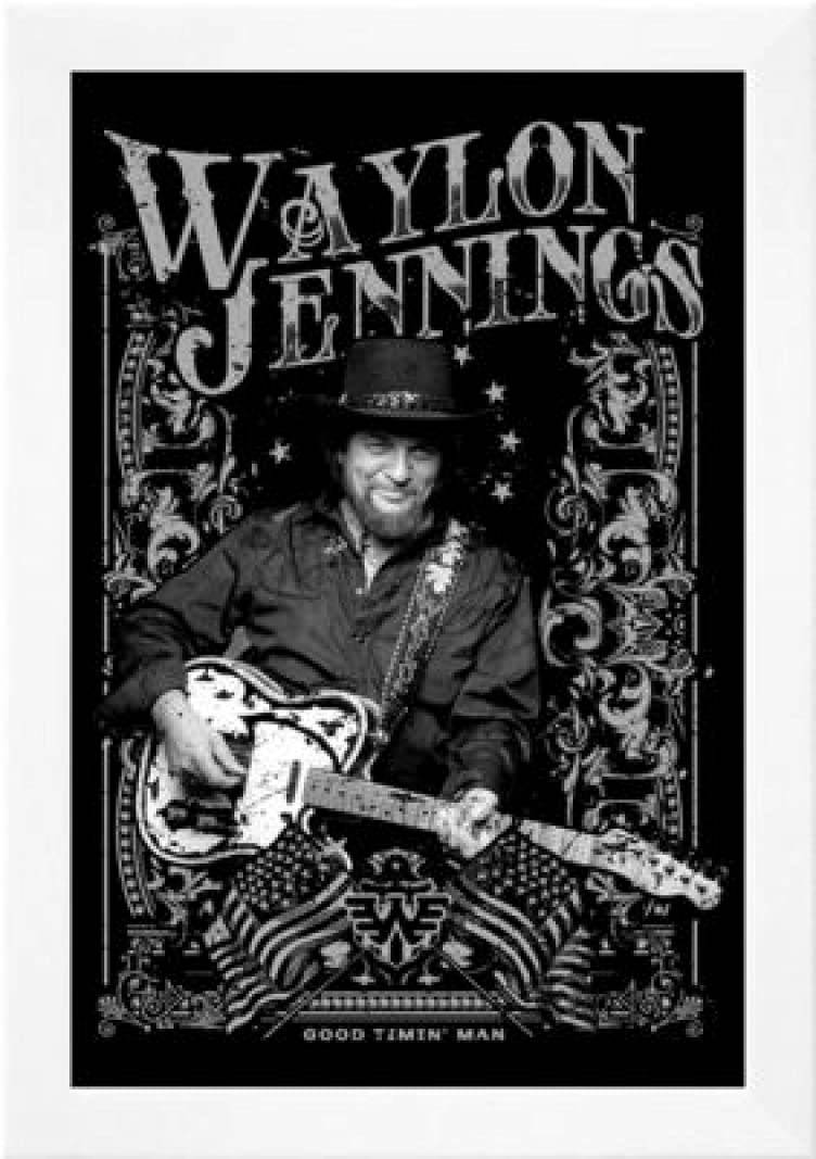 Waylon Jennings Poster Wallpaper
