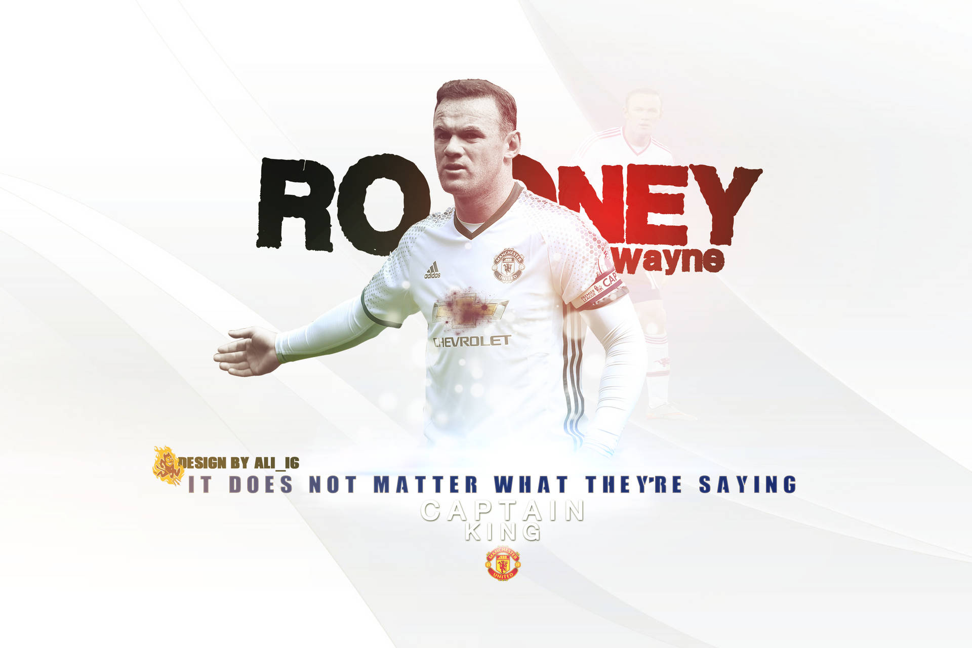 Wayne Rooney Captain King Picture