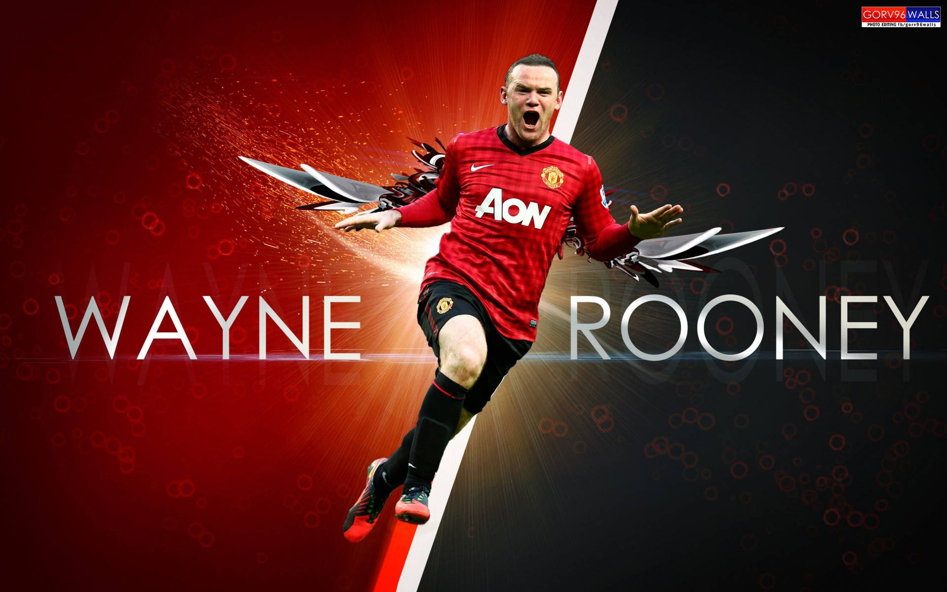 Wayne Rooney Digital Art Picture