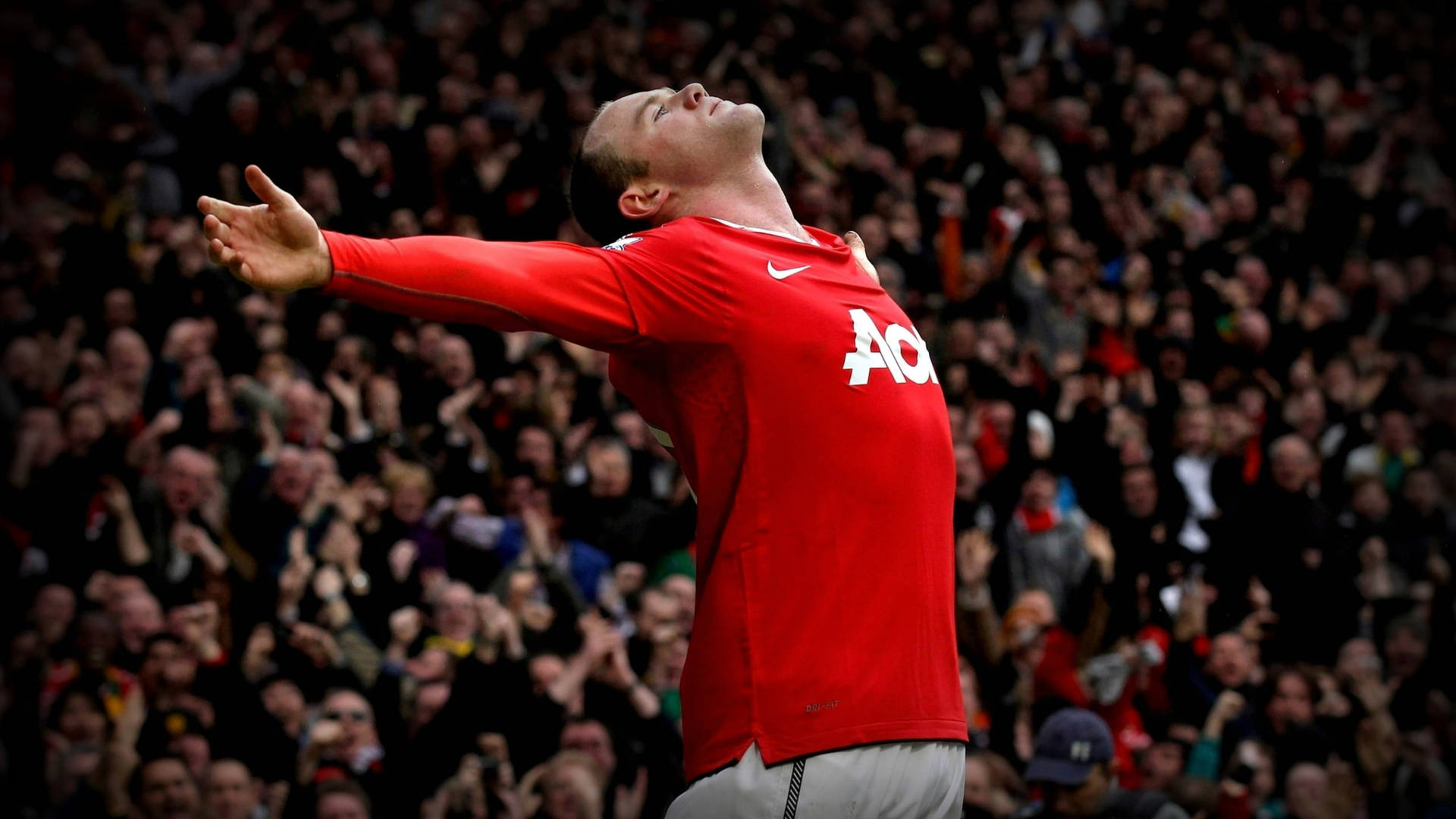Wayne Rooney Feels The Moment Picture