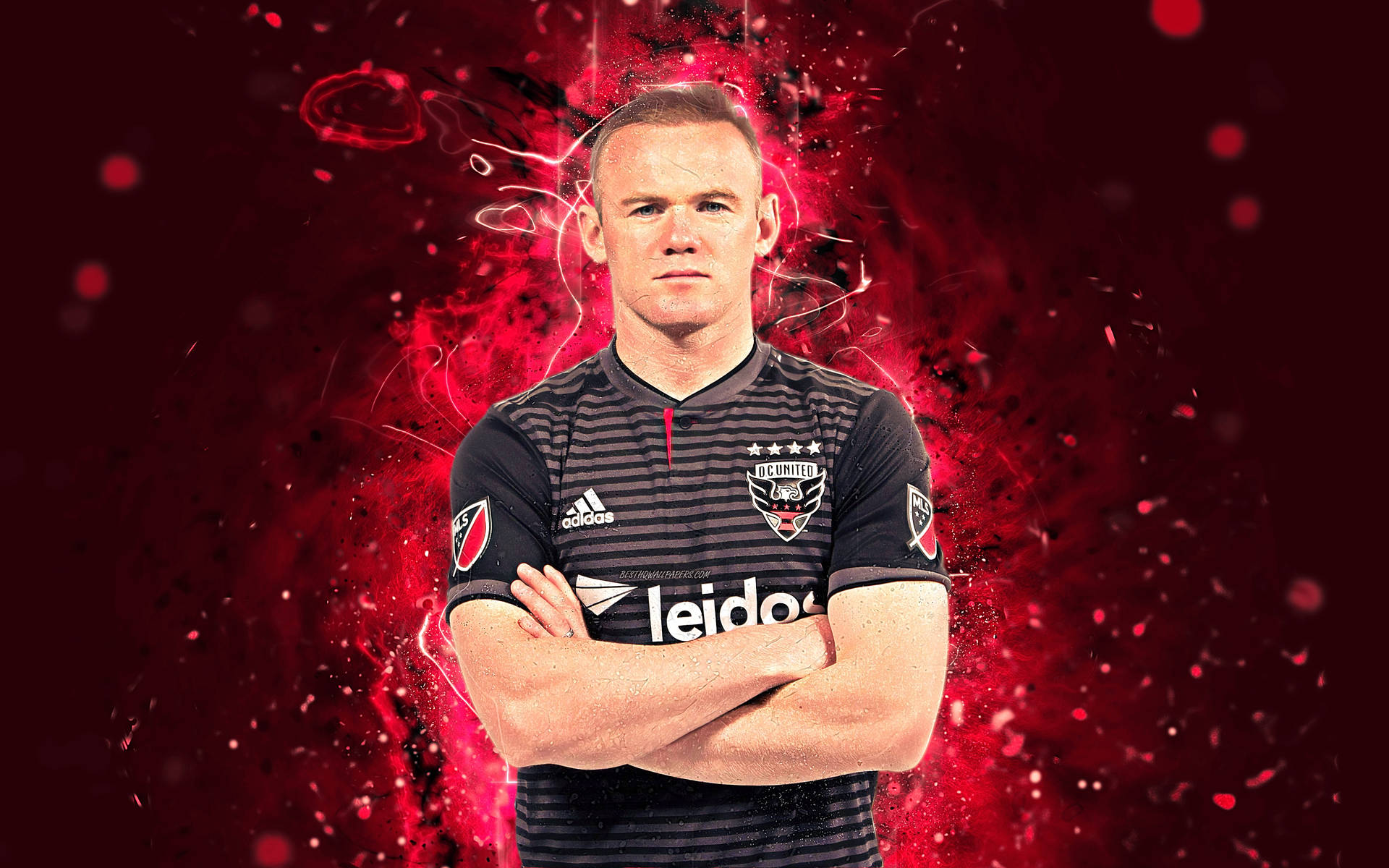 Wayne Rooney Neon Red