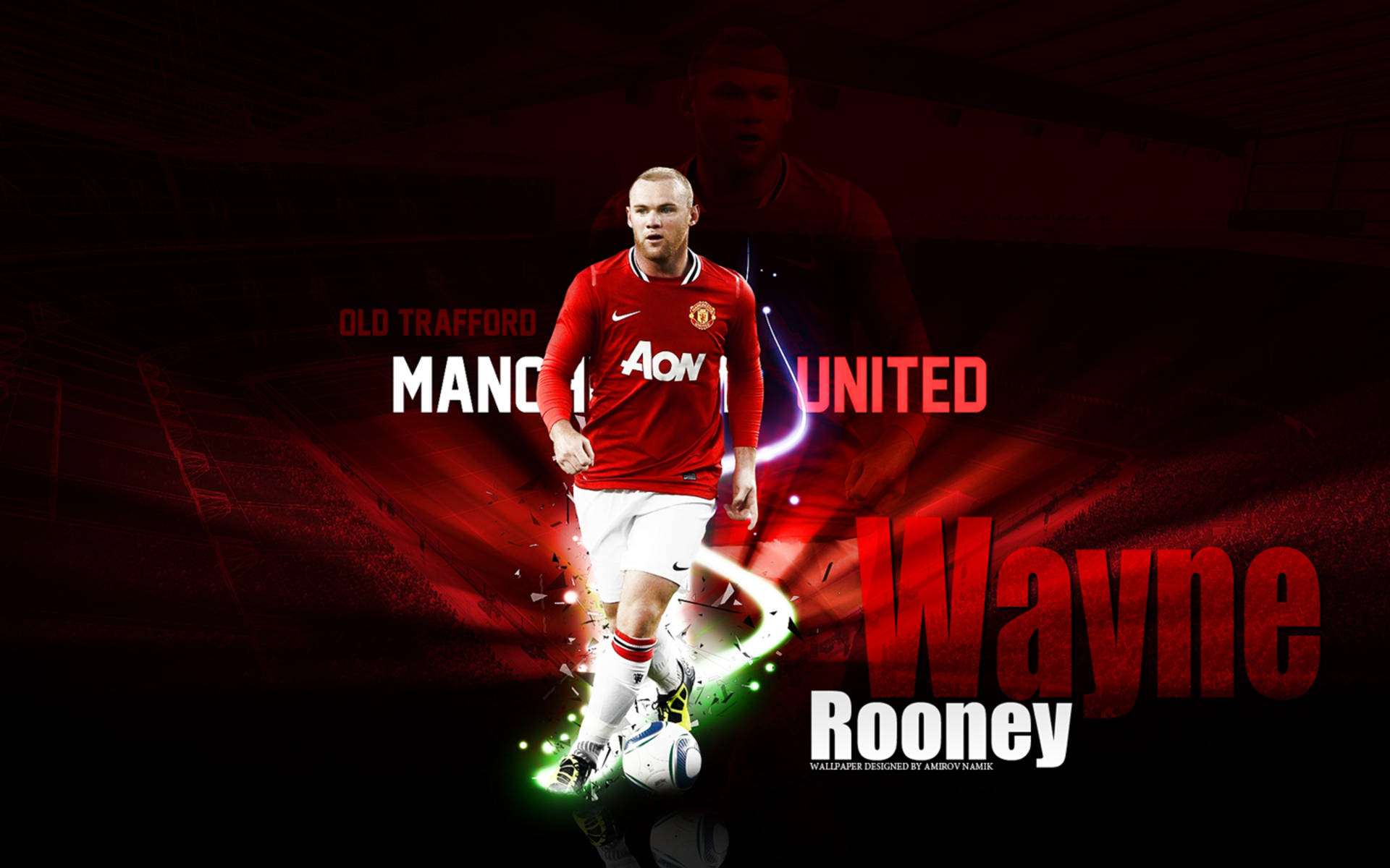 Wayne Rooney Old Trafford Picture