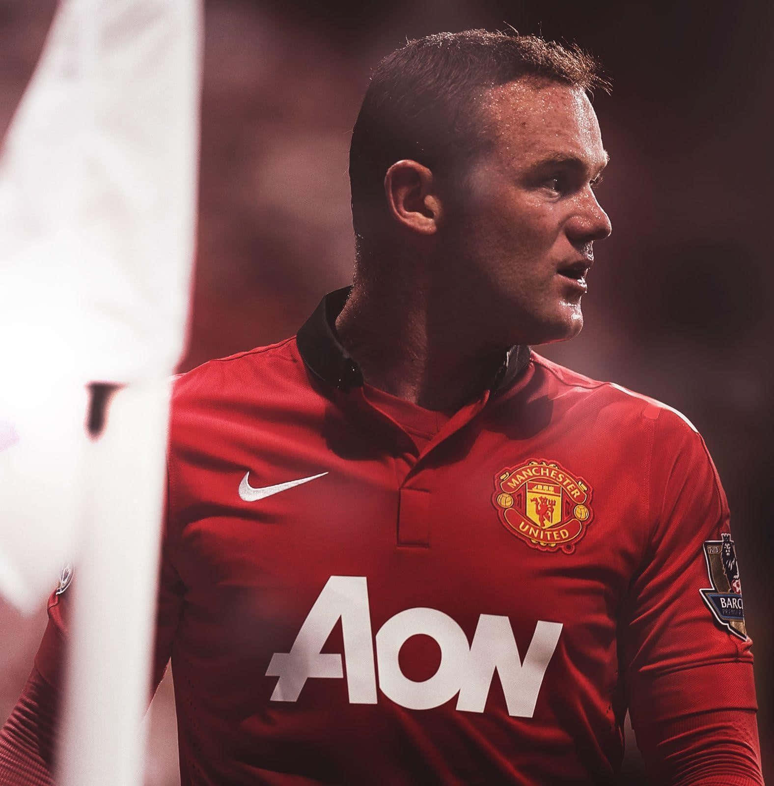 Wayne Rooney with Manchester United