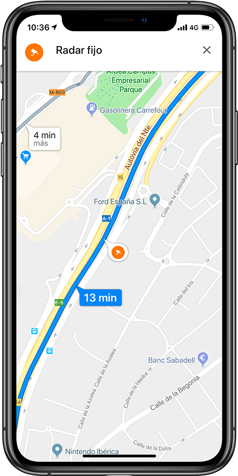 Waze App Speed Camera Alert PNG