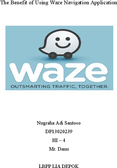 Waze Navigation Benefits Cover PNG