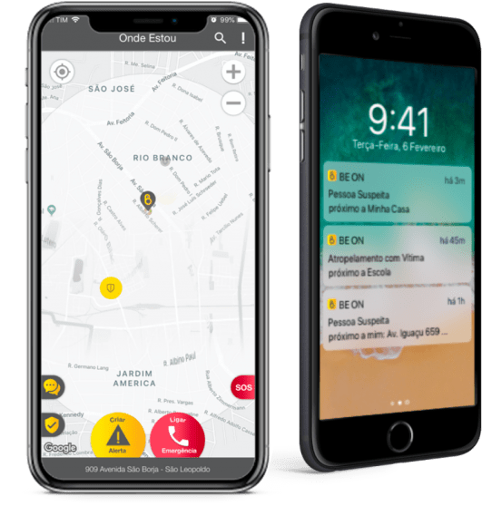 Waze Navigationand Alerts Displayedon Smartphones PNG