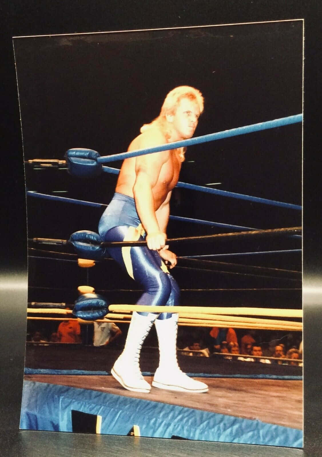 Wcw Wrestler Bobby Eaton Inside The Ring Wallpaper