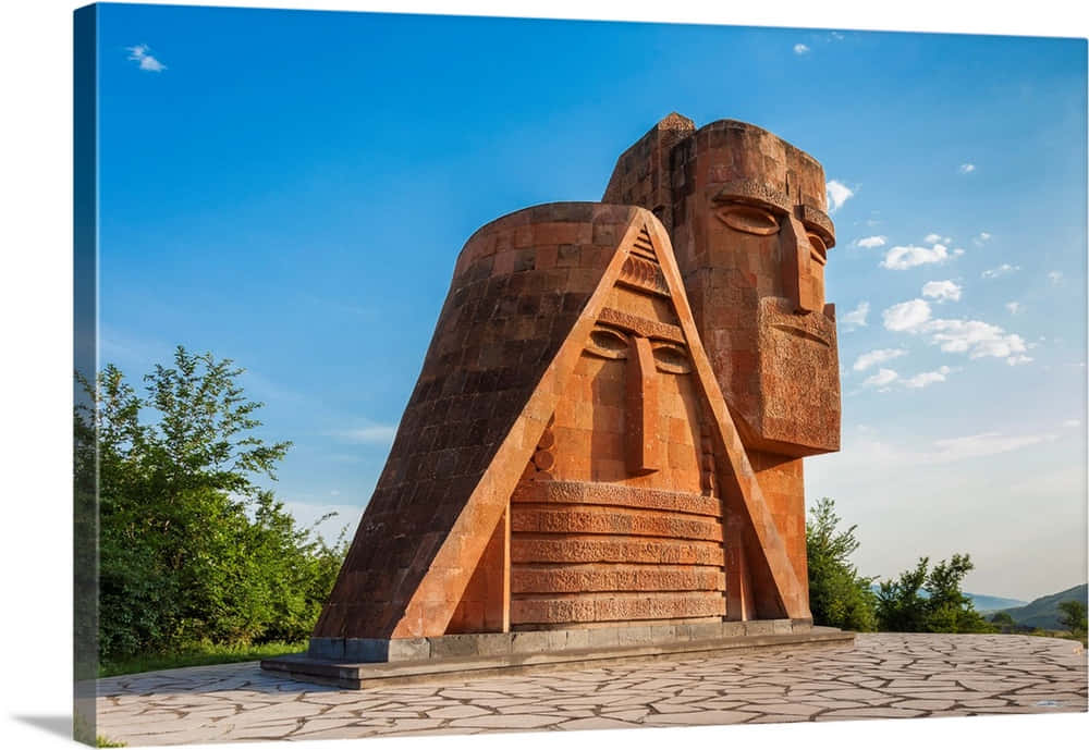 We Are Our Mountains Monument Armenia Wallpaper