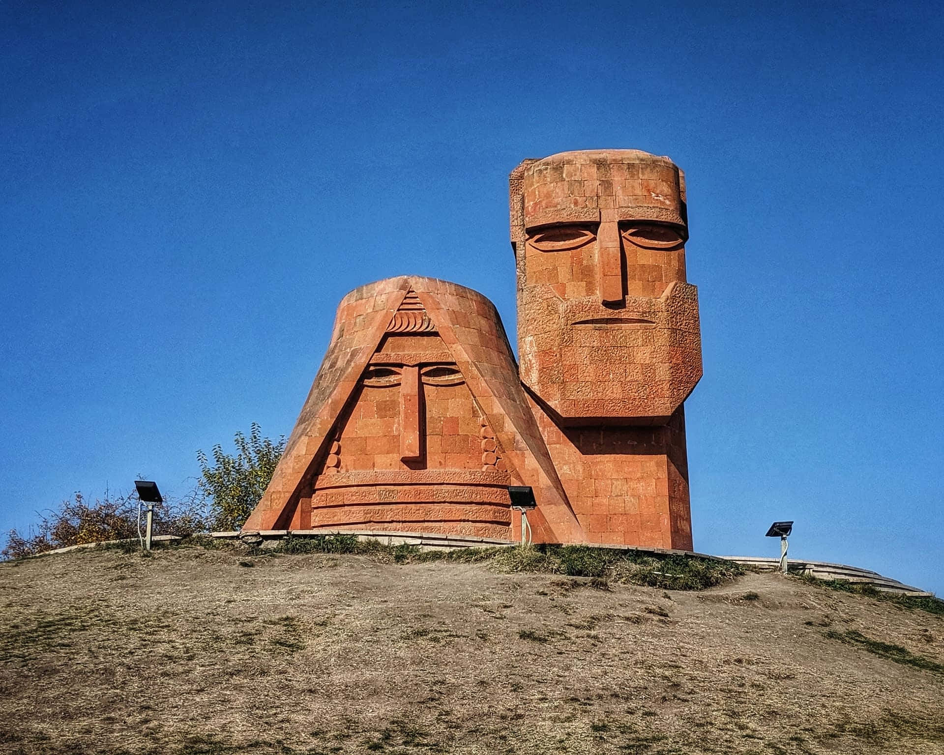 We Are Our Mountains Monument Artsakh Wallpaper