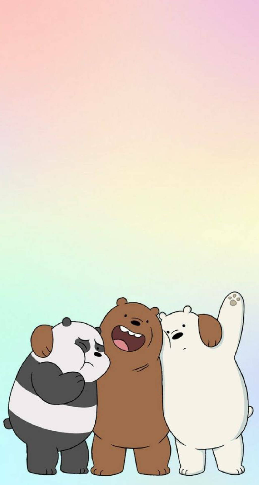 We Bare Bears Aesthetic Pastel Yellow Picture
