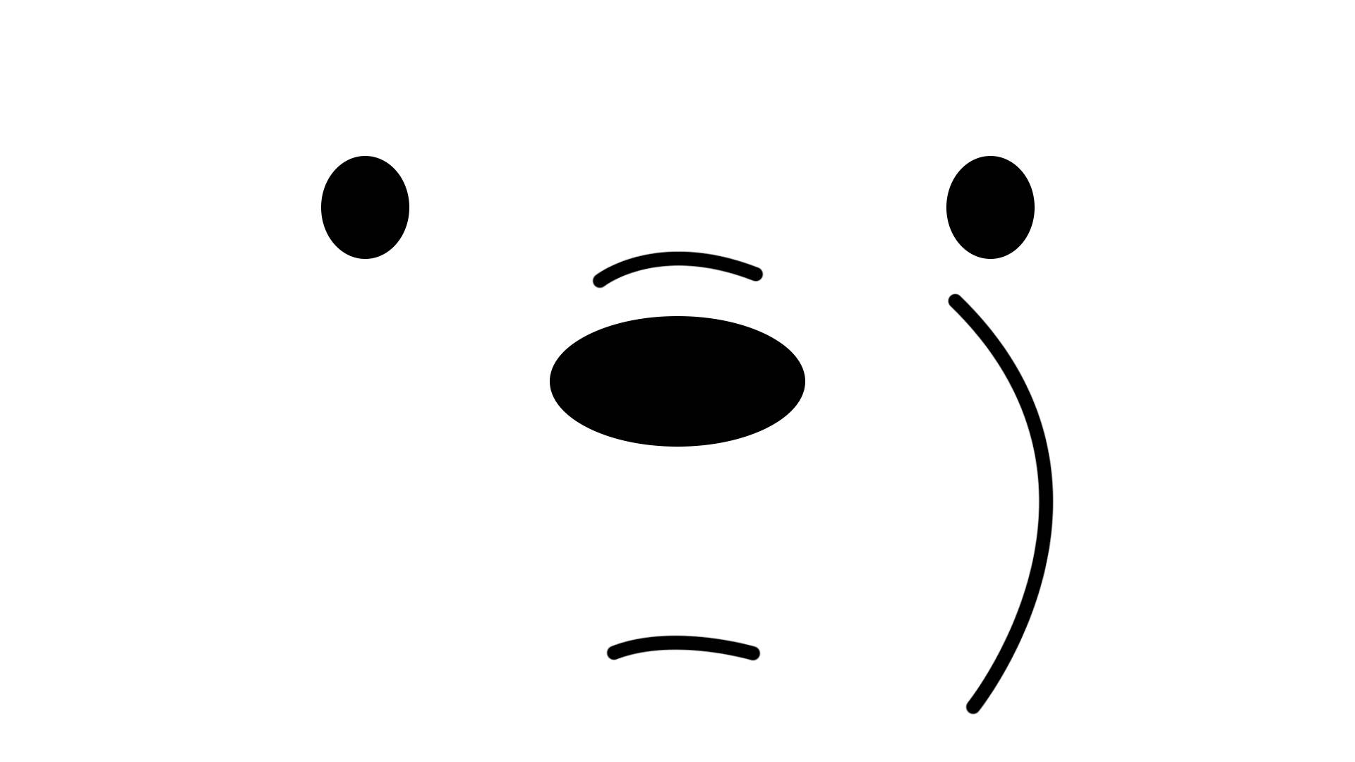 We Bare Bears Ice Bear Face
