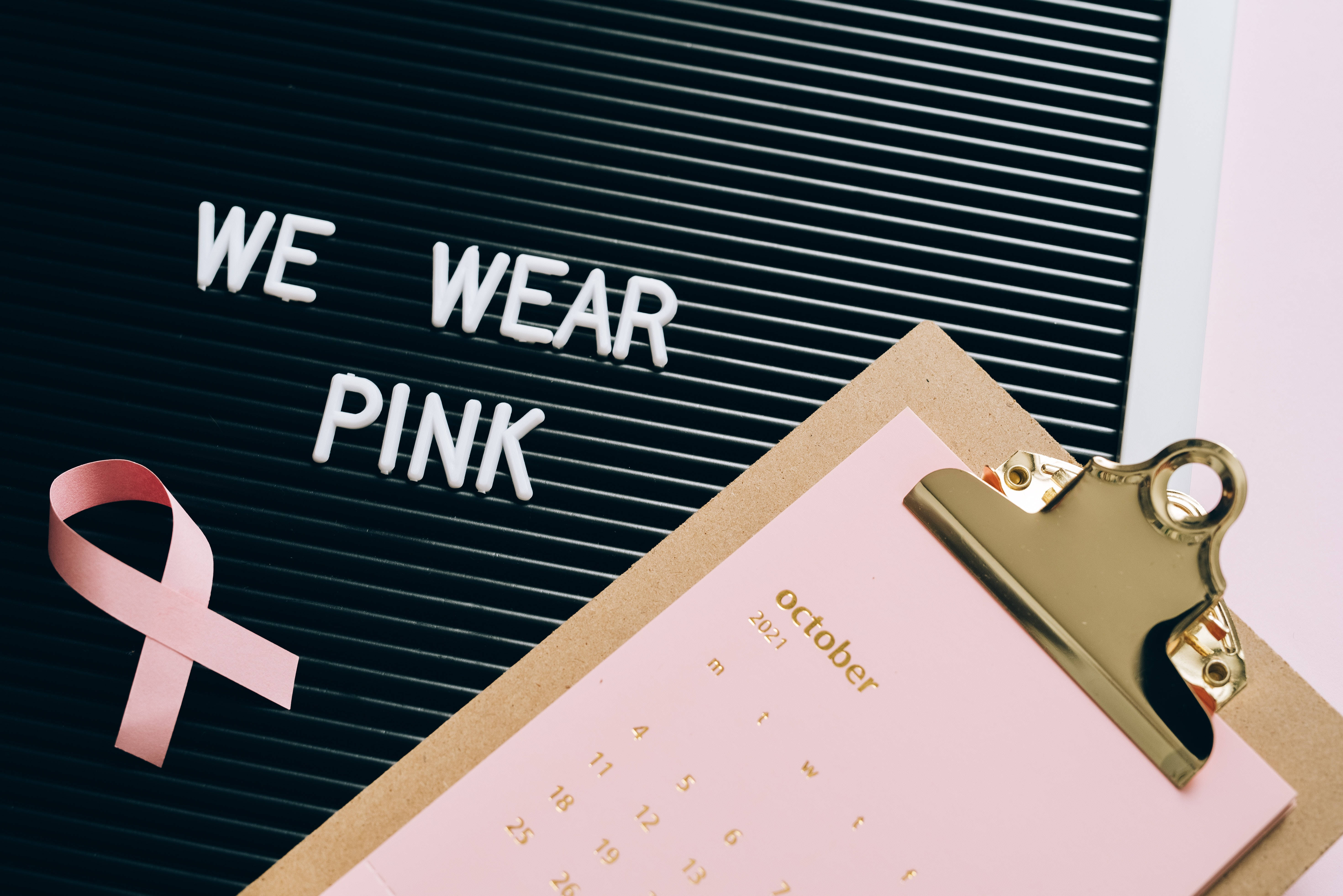We Wear Pink Breast Cancer Awareness Wallpaper