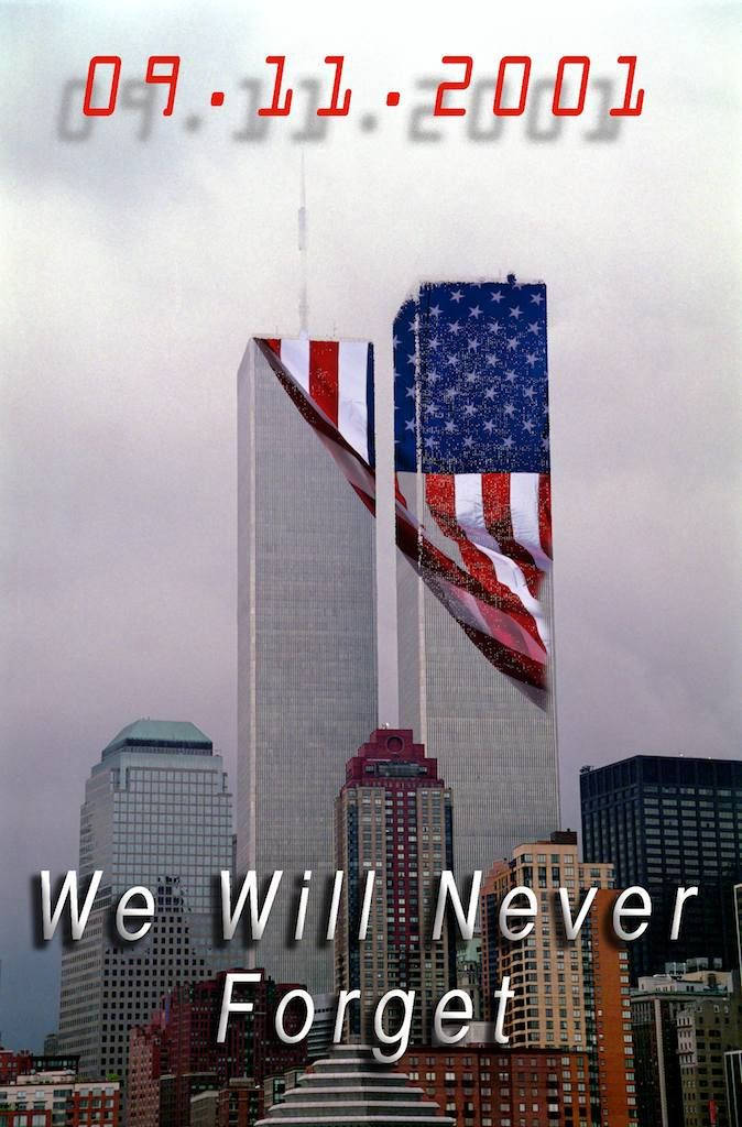 We Will Never Forget 911 Memorial Wallpaper