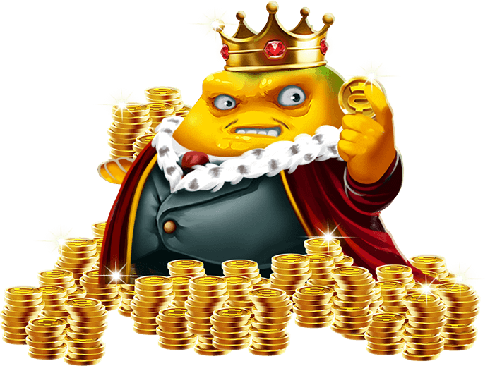 Wealthy King Cartoon Character PNG