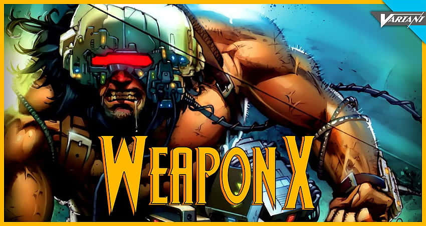 Weapon X - The Ultimate Weapon in Action Wallpaper