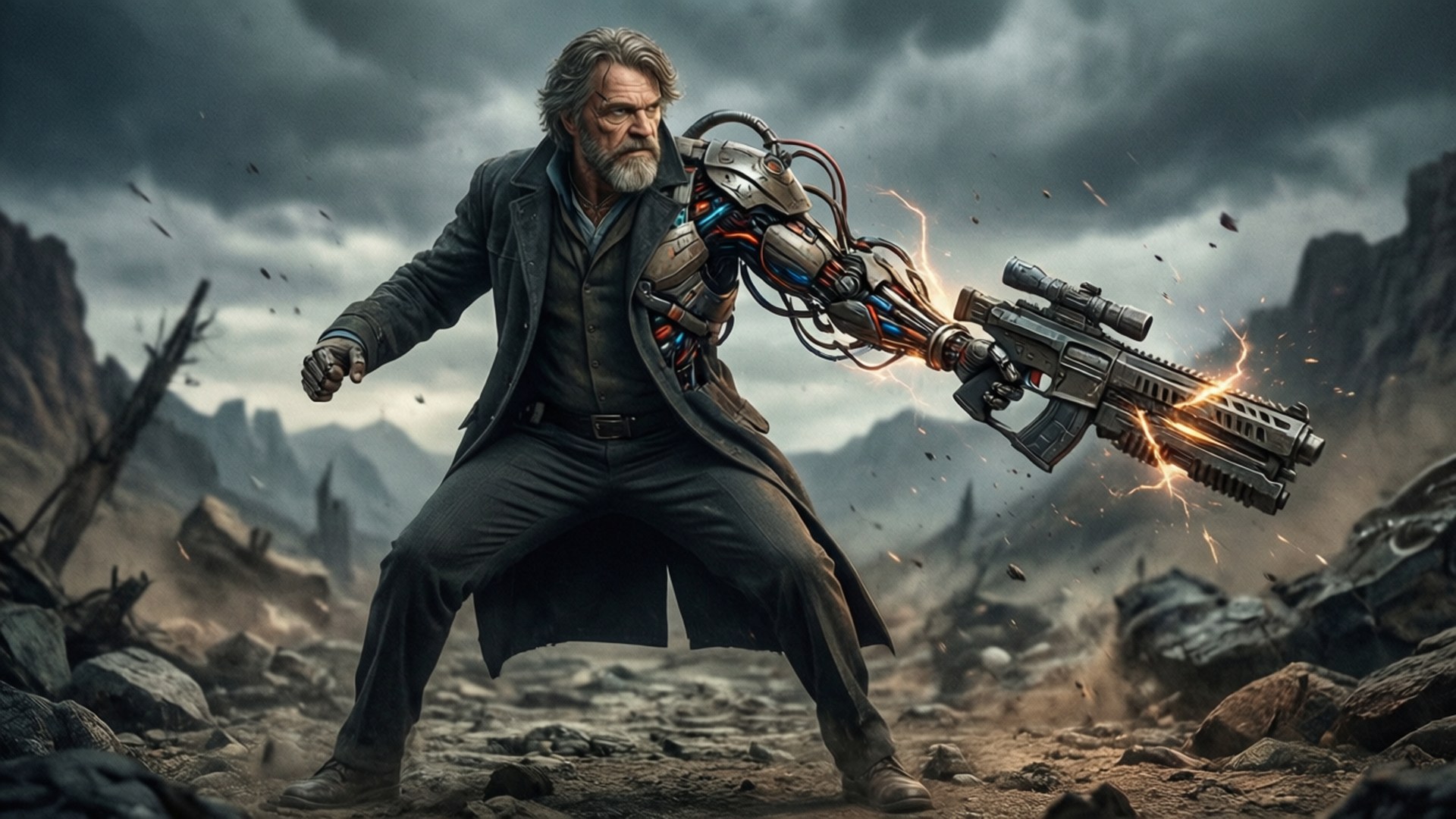 Weaponized Scientist Wallpaper