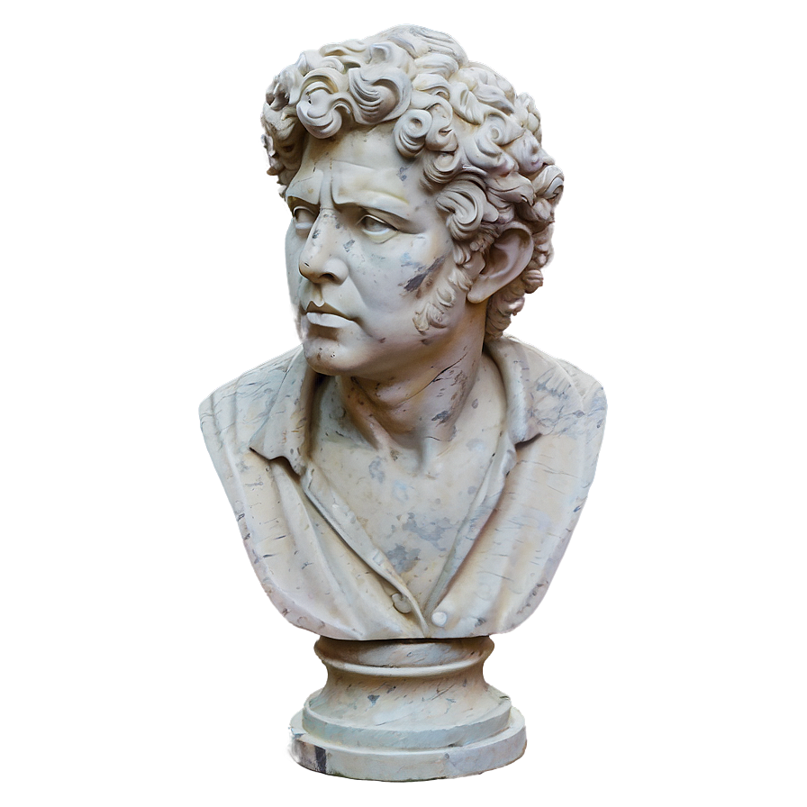 Weathered Stone Statue Png Wpf PNG