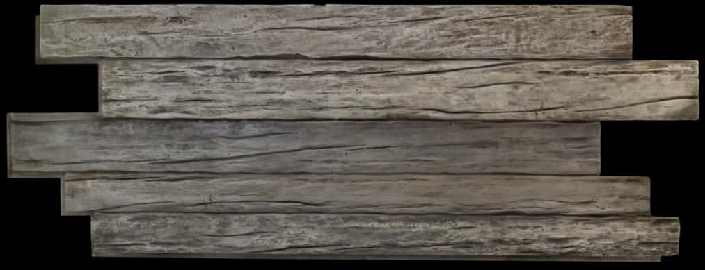 Weathered Wooden Planks Texture PNG
