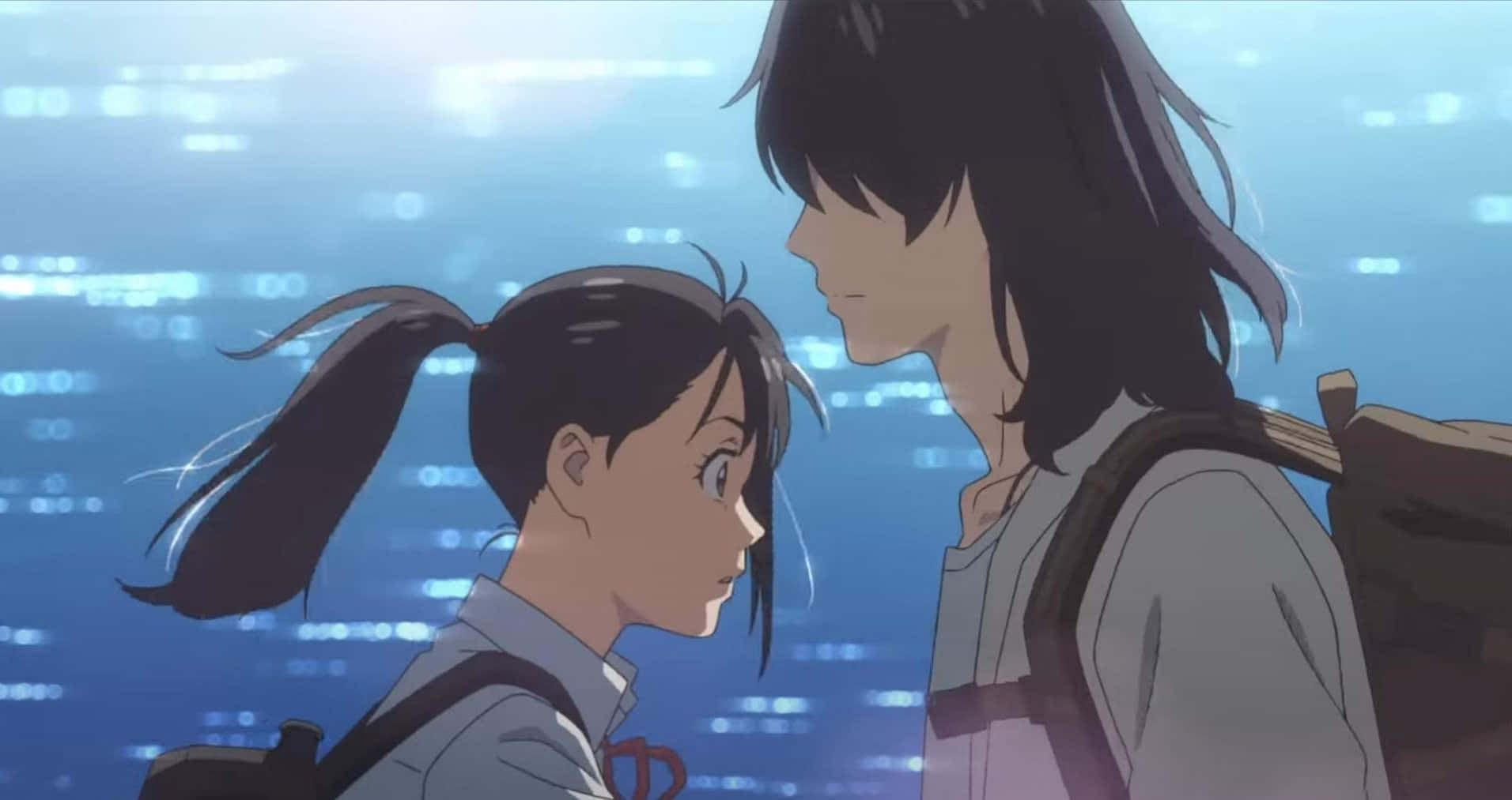 Erlebedie Wunderschöne Verbindung Zwischen Junger Liebe Und Der Magie Des Sommers In Dem Tiefgründigen Anime 