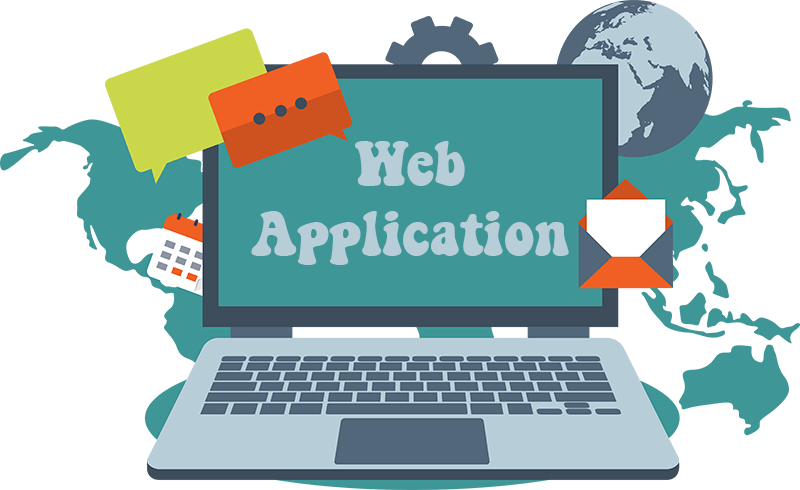 Web Application Concept Illustration PNG