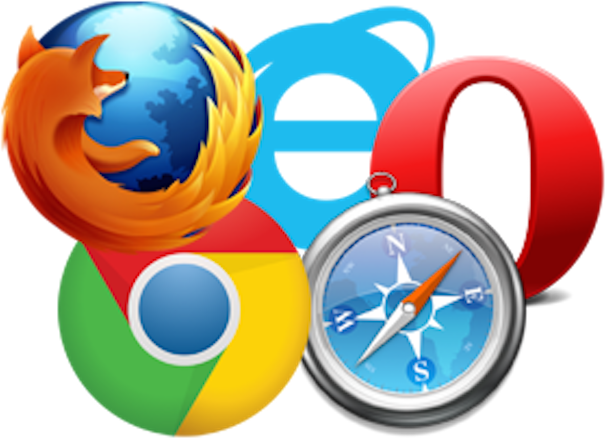 Web Browser Icons Collection PNG